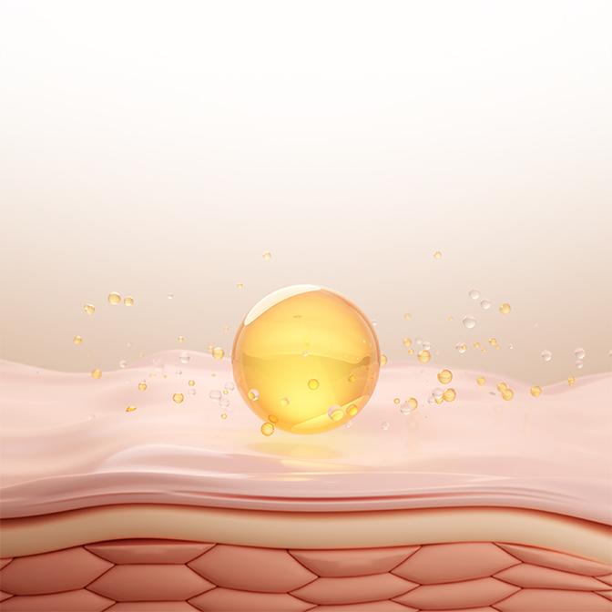 Process of ion ingredients penetrating damaged skin